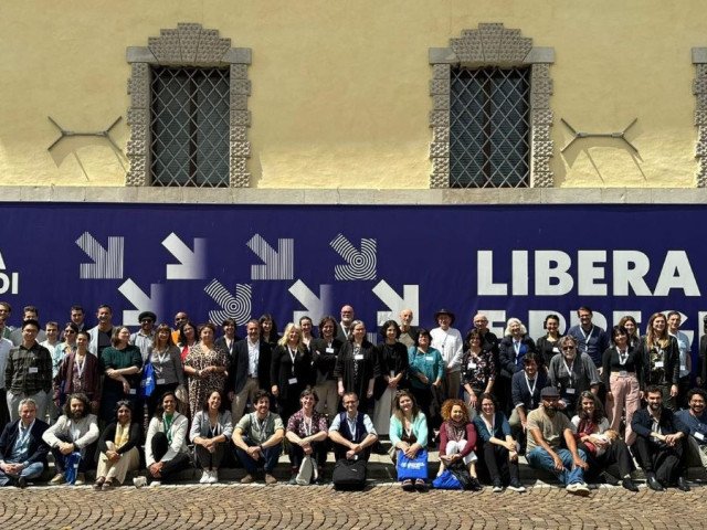 The participants to the International Conference on Inland Waterscapes: Nature, Society and Culture in Hydrography – University of Udine – Francesco Visentin – 2024