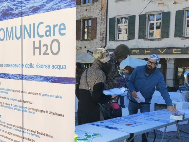 Awareness raising activities for the World Water Day 2024 in Udine city center – Udine – Giada Rossi – 2024