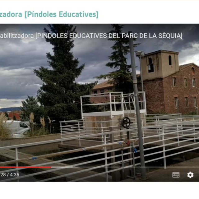 Educational Videos for a Sustainable Future | Museu de l'Aigua i el Tèxtil de Manresa, Spain